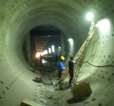 Nanjing Metro Line 2 Subway Tunnel Lighting